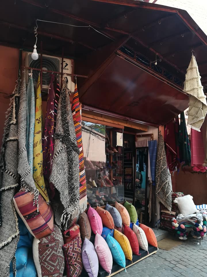 モロッコ雑貨、バッグの通販セレクトショップLisaのマラケシュ仕入旅での現地写真